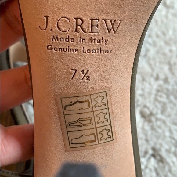 J.Crew Leather tassel heels - Picture 5 of 7